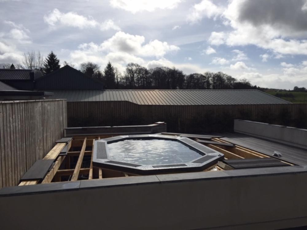 Bowfield Hotel Hot Tub Installation 