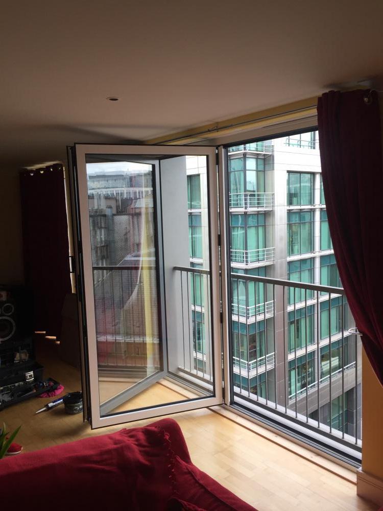 Bi-fold Doors in City Centre Apartment 